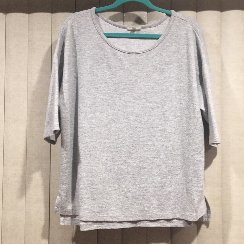 Oversized short sleeve crewneck