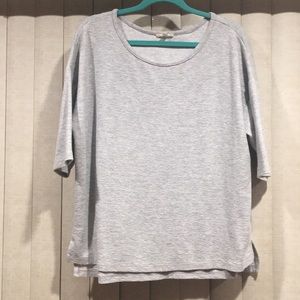 Oversized short sleeve crewneck