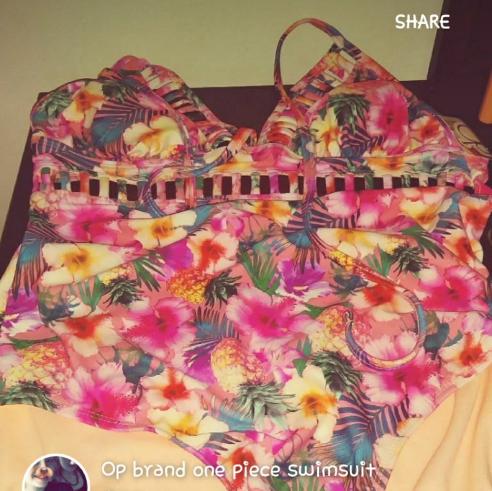 Op brand one piece swimsuit