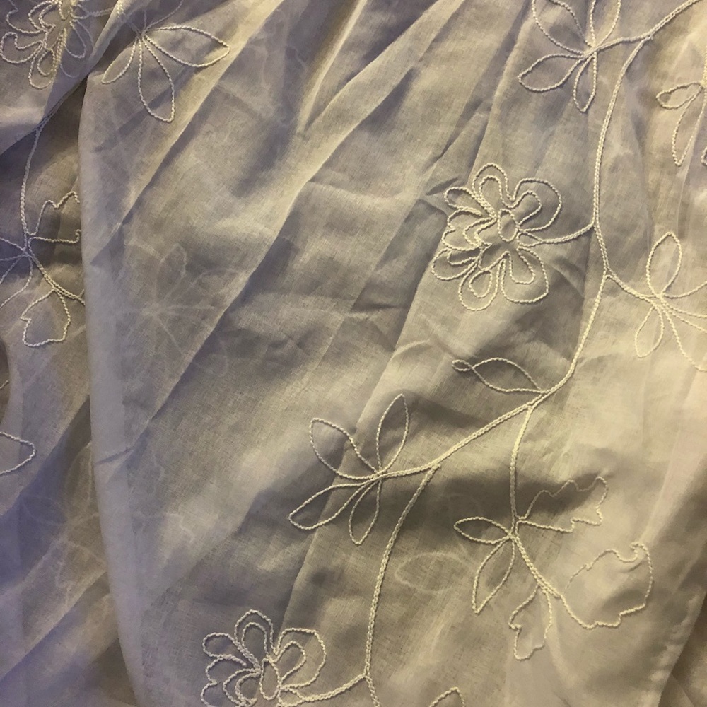 2 ikea curtains
