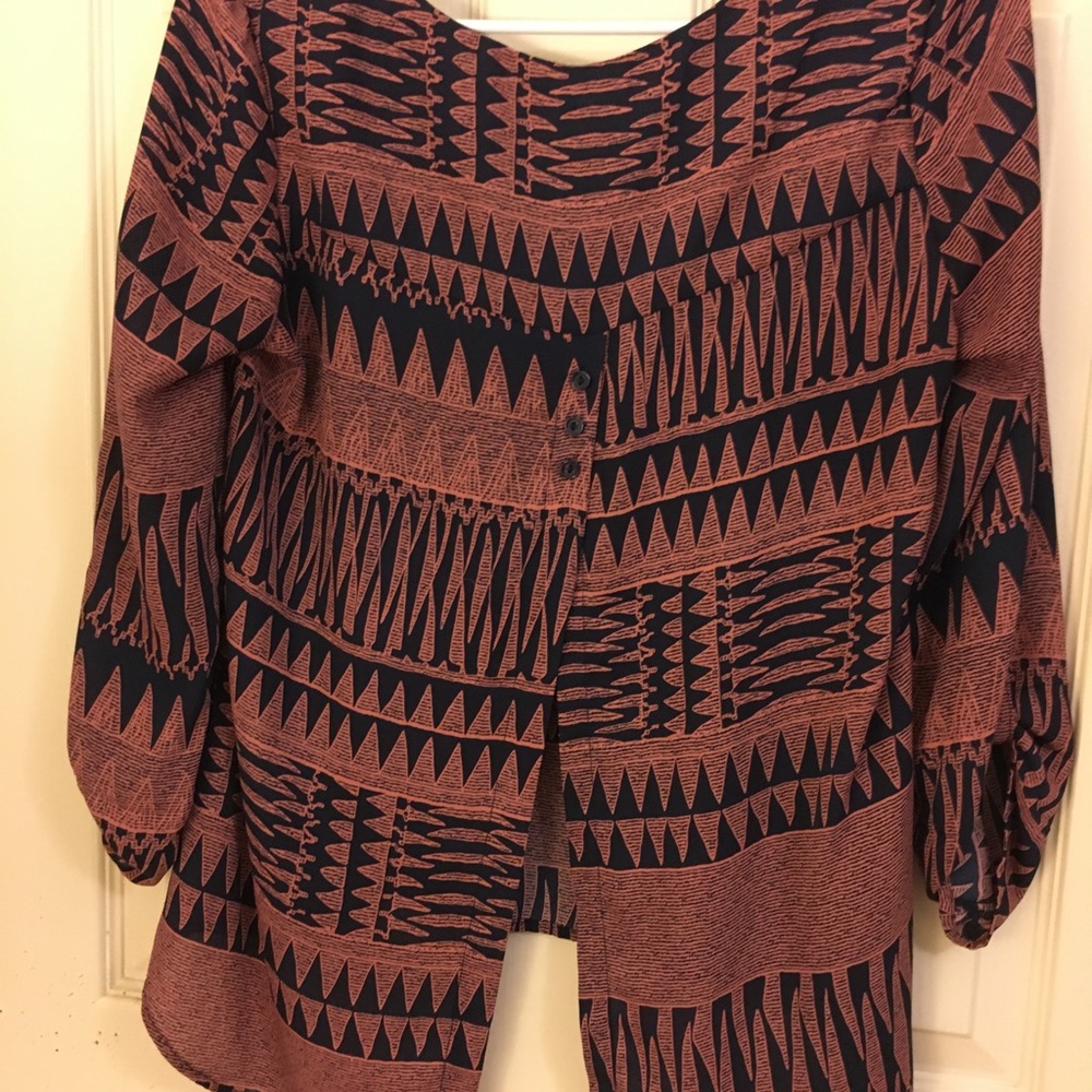 Patterned Blouse