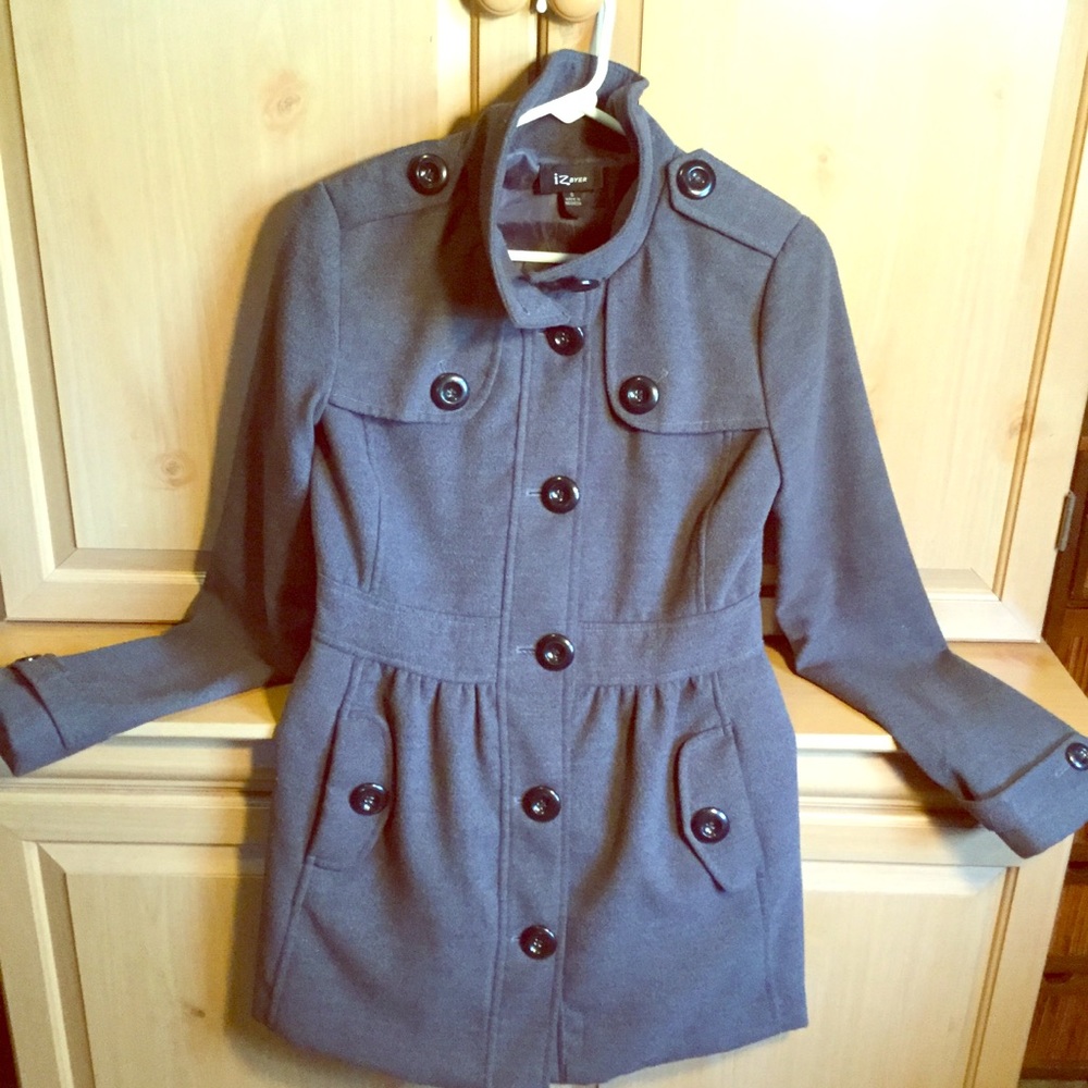 IZ Byer Peacoat Charcoal Grey