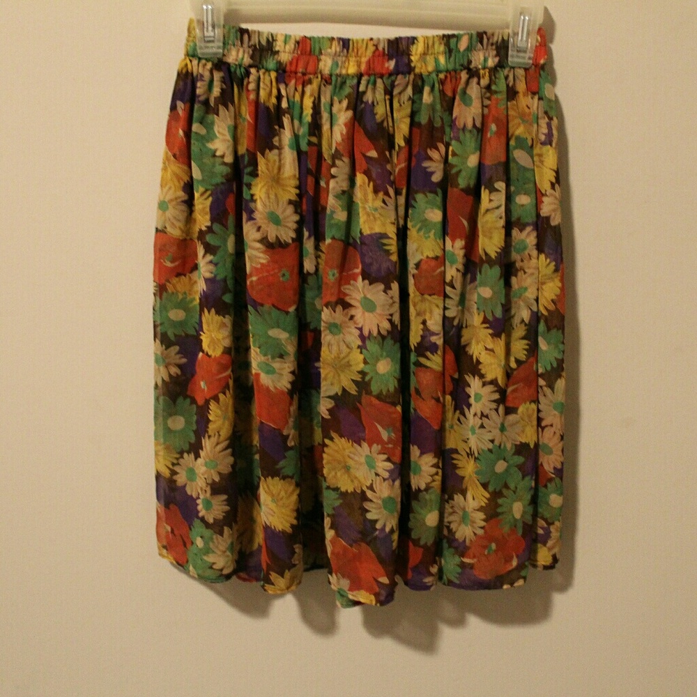 Floral skirt