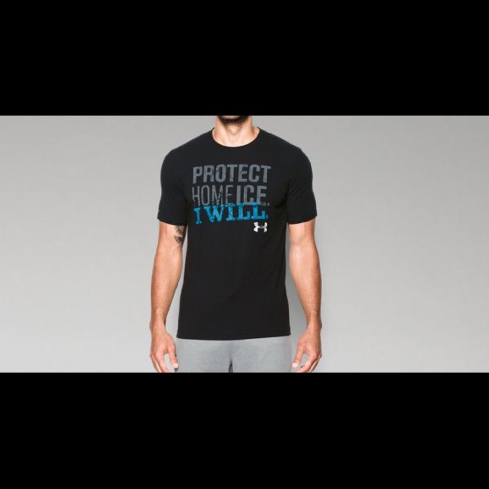 UA Mens Charged hockey tee, NWT, choice of size