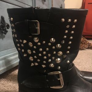 Black Studded boots