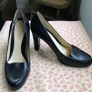 Ralph Lauren Leather Heels