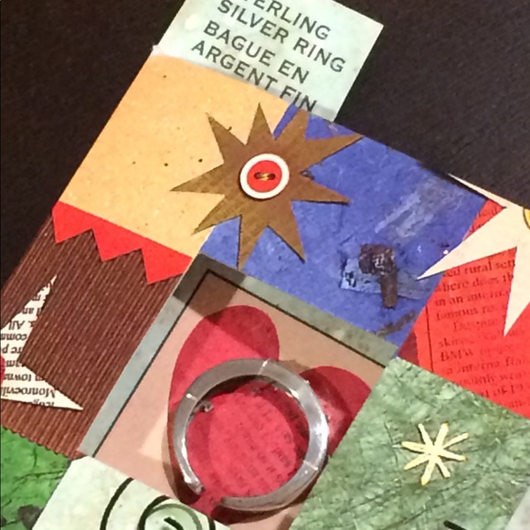 Sterling Silver PEACE Ring (OS) New - Picture 4 of 7