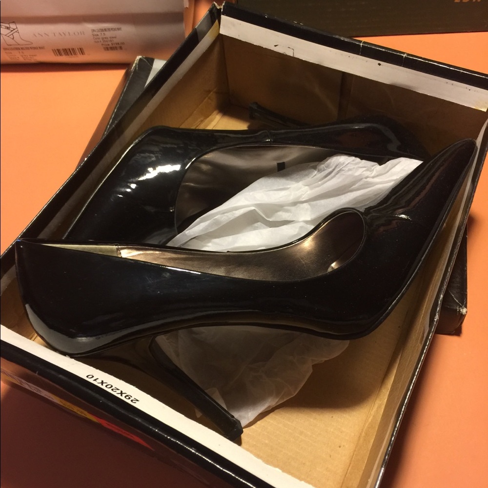 Black Patton Pumps