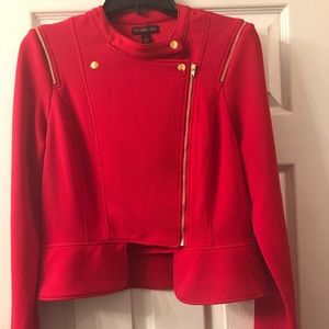 Material Girl Red Blazer - Brand New