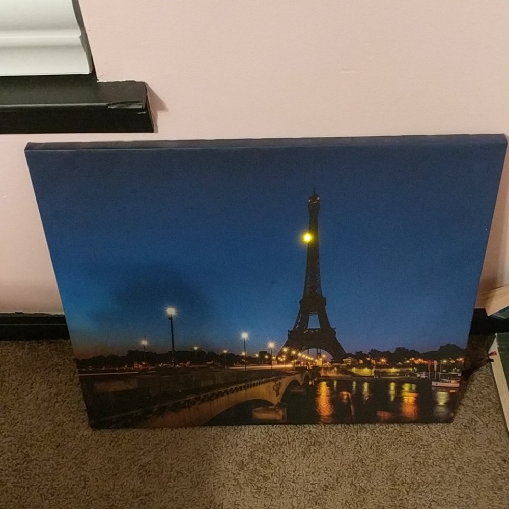 A canvas picture