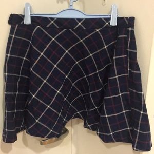 Plaid skirt