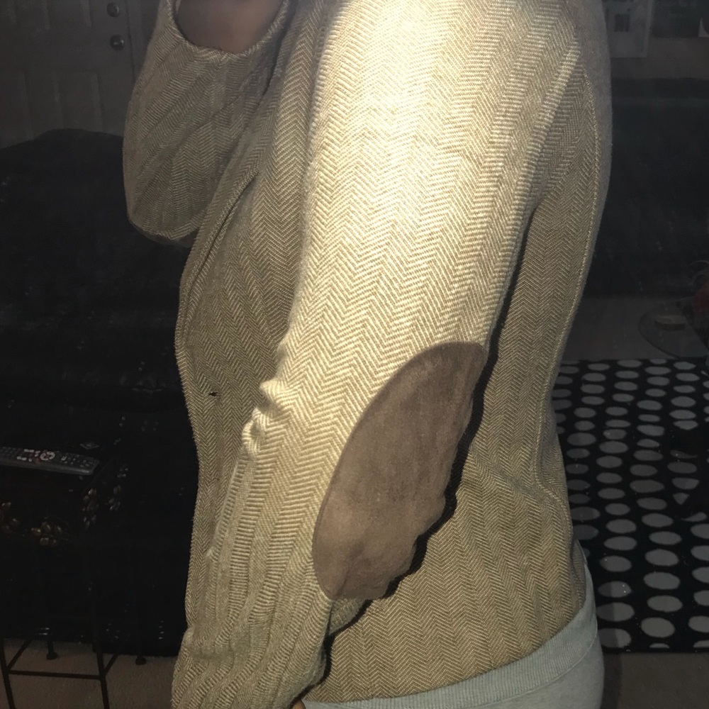 Issac Mizrahi Brown & Tan Blazer