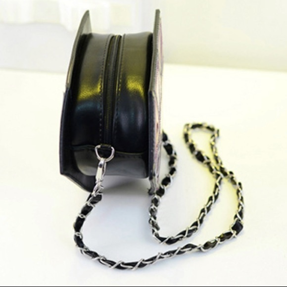 Diamond purse clutch geometric holographic rave - Picture 4 of 7