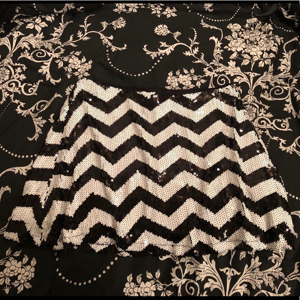 Sequin Skater Skirt