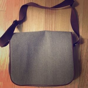 Wool/Cashmere Mix  L.L. Bean Messenger Bag