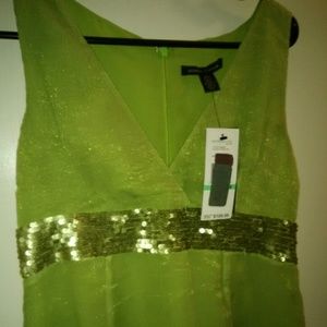  Silk with Sequins Top!