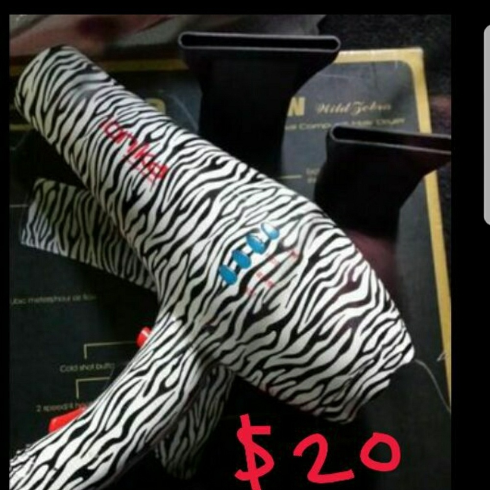 Zebra blow dryer