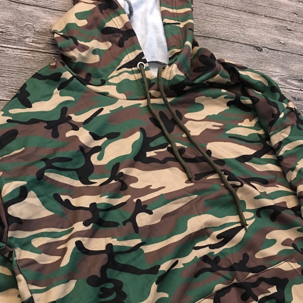 My Style Sexy Camouflage Print  Hoodie - Picture 6 of 7