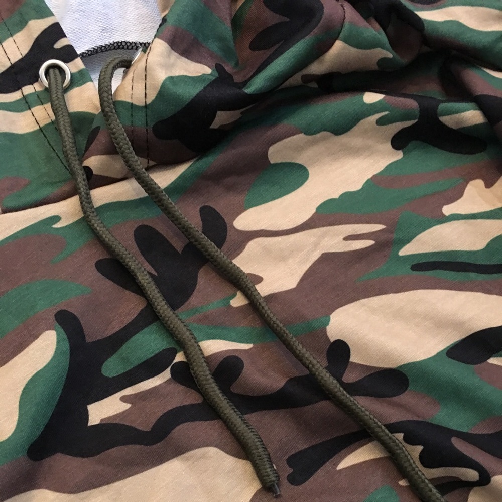 My Style Sexy Camouflage Print  Hoodie - Picture 7 of 7