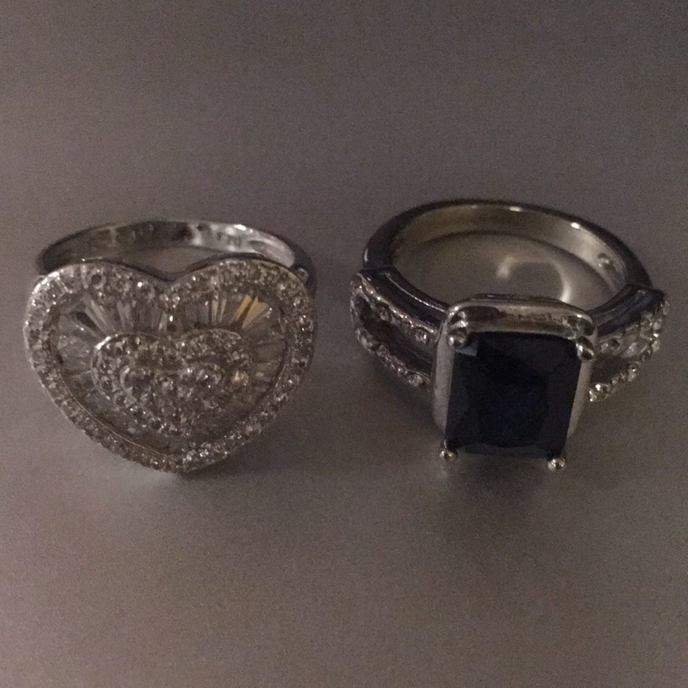 Slightly used rings size 6