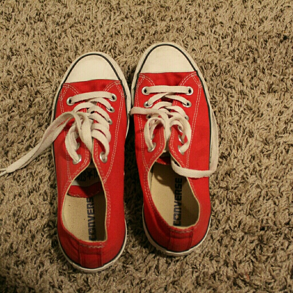 Red converse