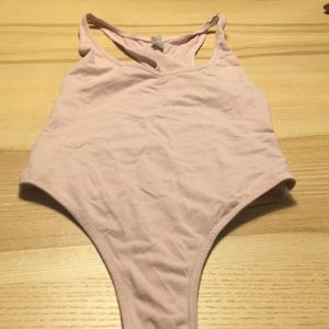 One piece leotard thong