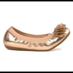 Momo Grow Girls "Anna" Foldable Ballet Flat Shoes