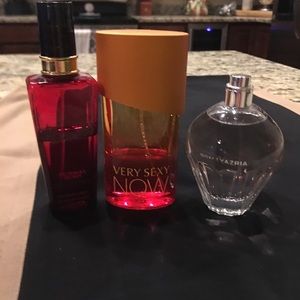 EUC perfume lot Victoria secret very sexy, now and