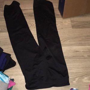Medium black yoga wicking work out pants