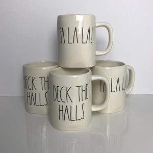 Rae Dunn Set of 2 Mugs Christmas