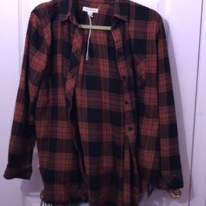 Oversized flannel