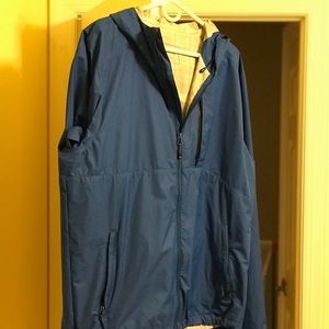 Men’s waterproof breathable rain jacket