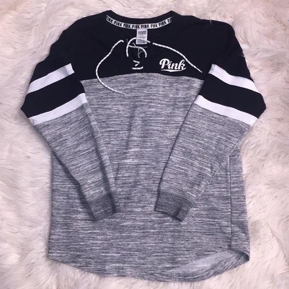 PINK Victoria's Secret Tops - Like New- PINK by VS, Long Sleeve Sweatshirt
