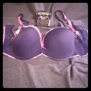 Lightly padded push up bra