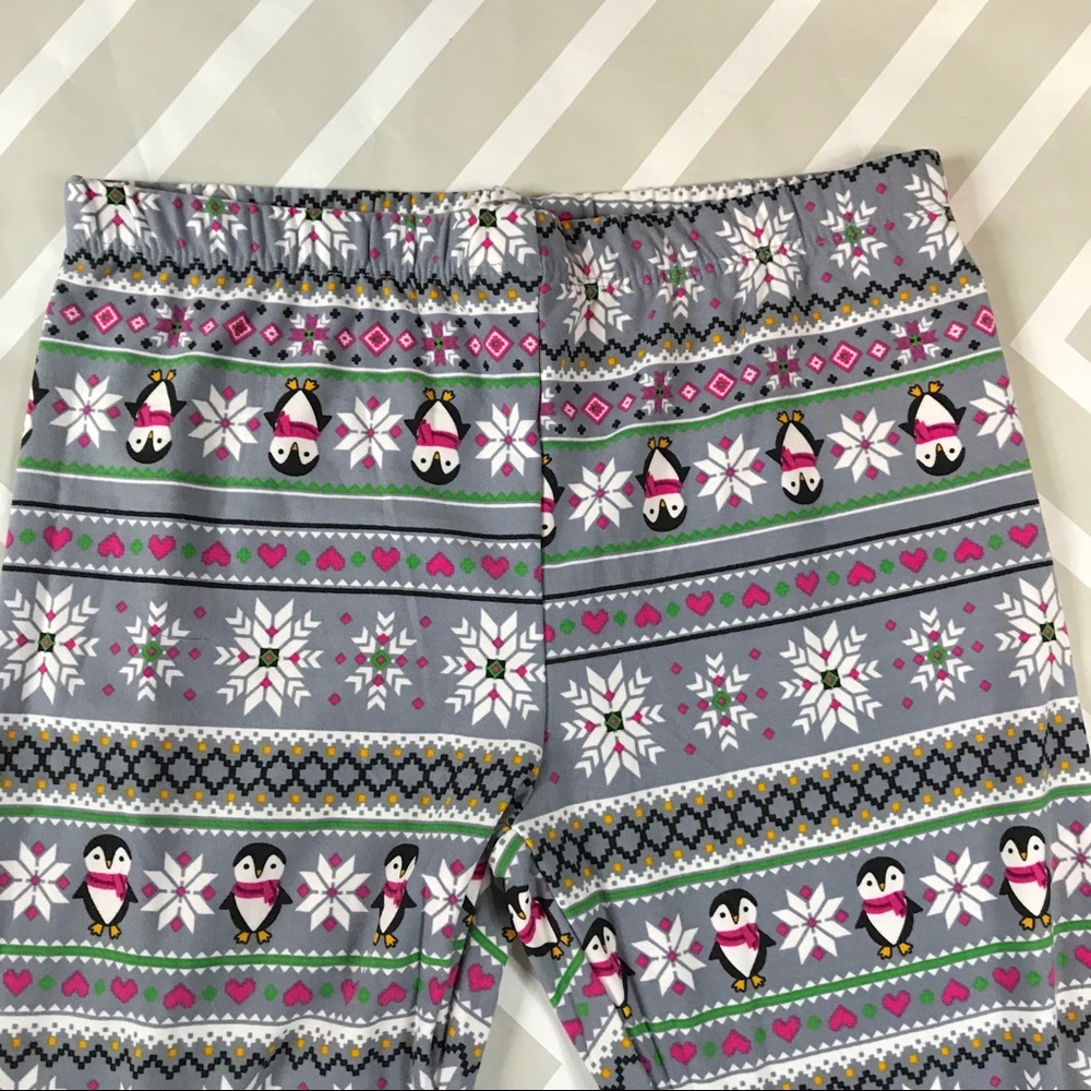 L ONLY Penguin Fair Isle super soft leggings - Picture 3 of 4