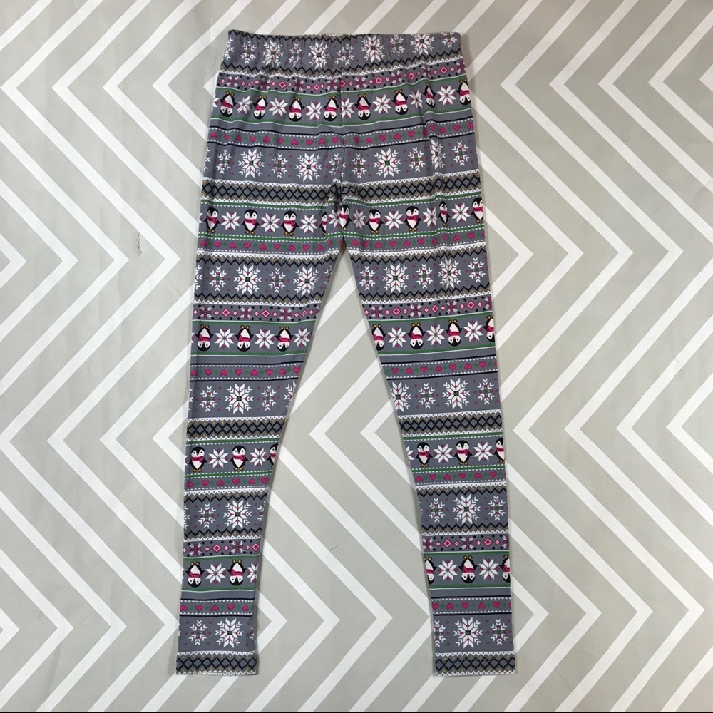 L ONLY Penguin Fair Isle super soft leggings - Picture 4 of 4