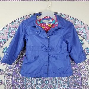 Girls London Fog fleece lined jacket size 6x