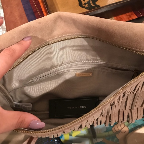 BCBGMAXAZARIA April fringe clutch - Picture 6 of 8