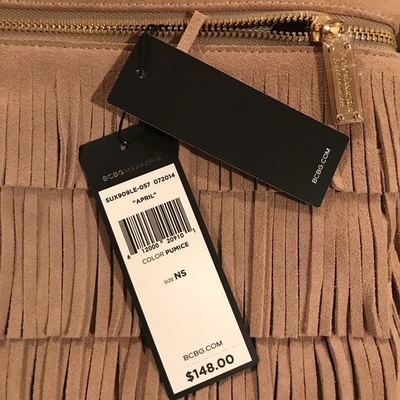 BCBGMAXAZARIA April fringe clutch - Picture 7 of 8