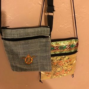 2 Adorable 😍 Crossbody Boho - Festival Mini Bags