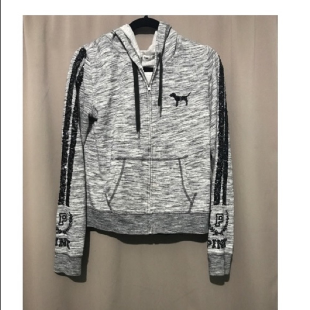 VS Bling Zip Up Sweater