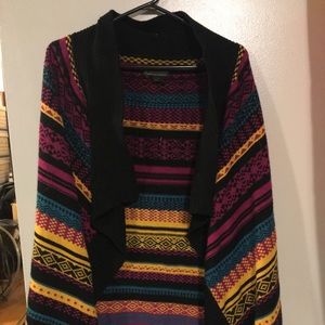 l jeans by buffalo sweater cardigan size small