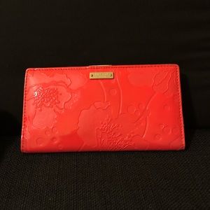 Coral Kate Spade Wallet