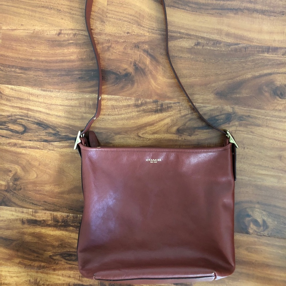 Coach Leather Legacy Large Duffle Bag