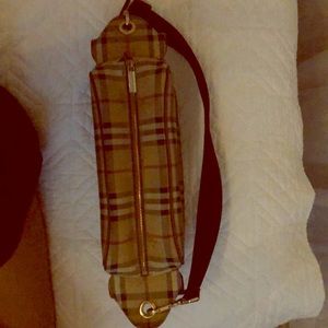 Burberry clutch, cosmetic bag, Crossover