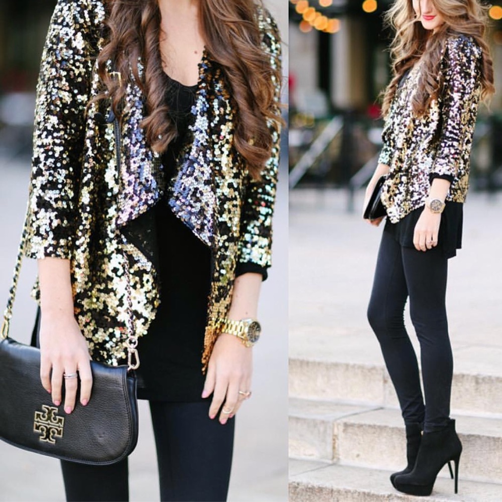 Sequin cardigan / jacket
