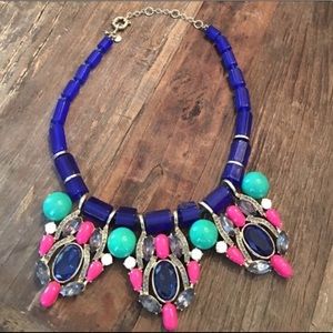 J Crew necklace, missing one stone.