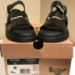 Dr. Martens GRYPHON Sandal Black US W 6