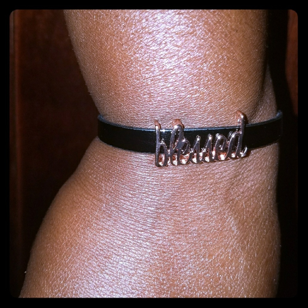 Rose Gold colored BLESSED Bracelet