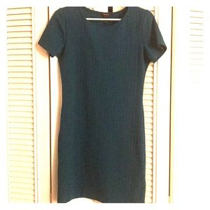 Teal BodyCon Short Sleeve Dress